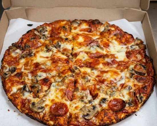 No.1 Pizza at D Jay's Restaurant in Winnipeg, MB