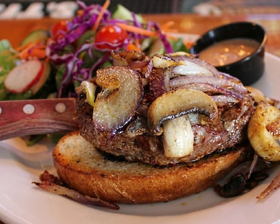 Steak Sandwich at D Jay's Restaurant in Winnipeg, MB