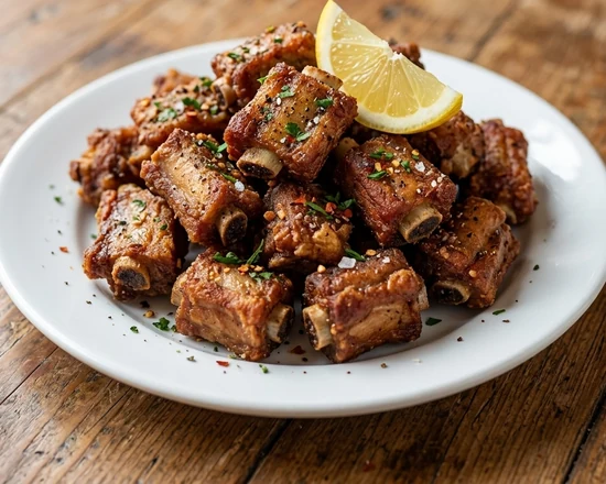 Dry Ribs at D Jay's Restaurant in Winnipeg, MB
