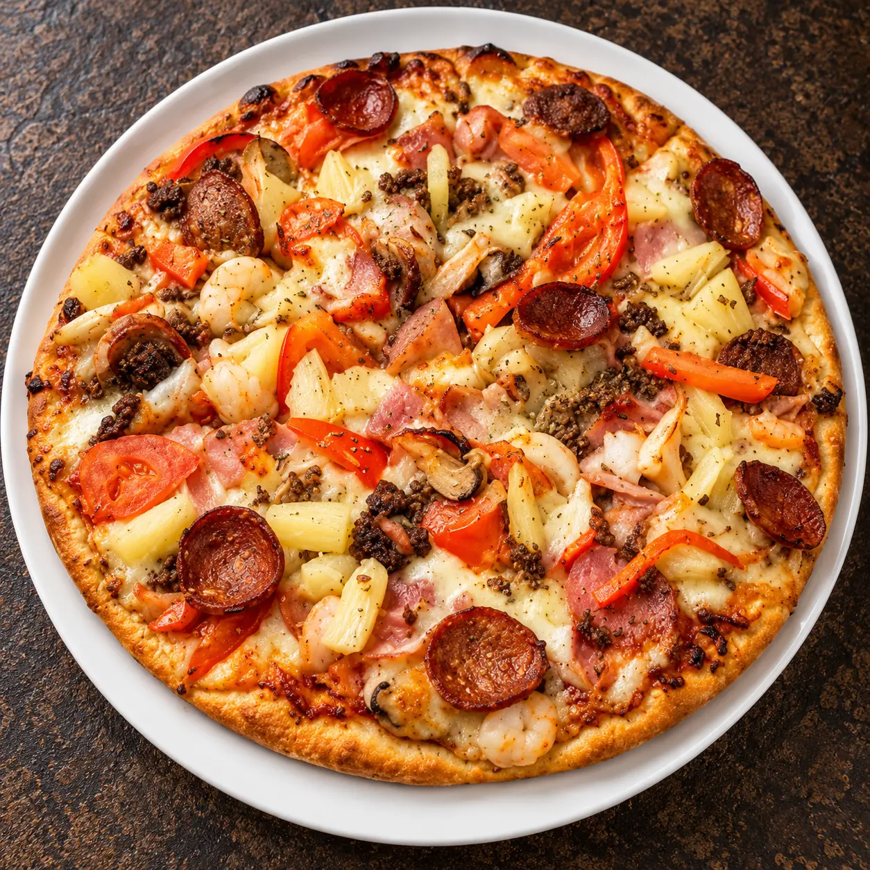 No.4 Classic Pizza at D Jay's Restaurant in Winnipeg, MB